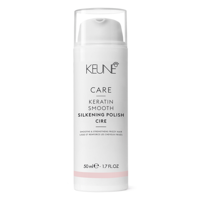 Крем KEUNE Care Keratin Smooth Silk Polish шелковый глянец с кератиновым комплексом - 50 мл.