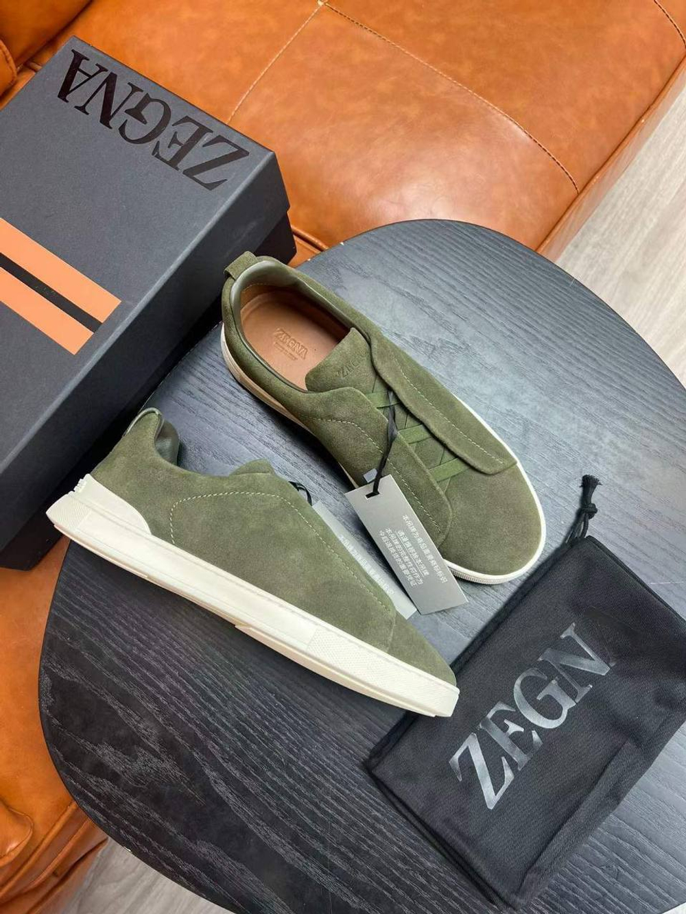 Кеды Zegna, арт. 458331573