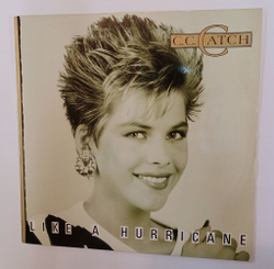 Винтажная виниловая пластинка LP C.C. Catch Like A Hurricane (Spain 1987)