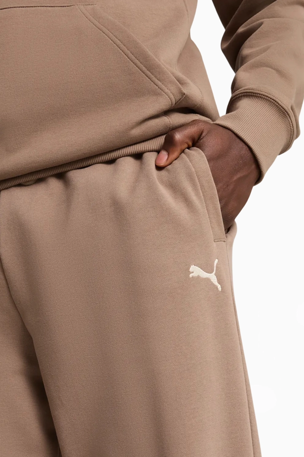 Штаны Puma Wardrobe Essentials Relaxed - коричневый
