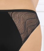 кружевное трусики Calvin Klein Underwear - черный(000QF6950E)