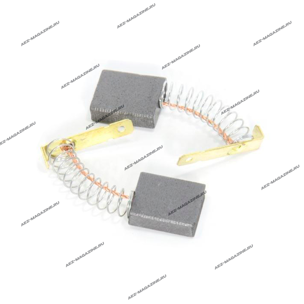 Электроугольная щетка 5,5x15x18 пружина, пятак длинный, ухо для Интерскол ФМ-32/1900