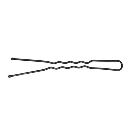 Шпильки-волна Dewal SLT60V-1/60, черные, 60 мм (60 шт)