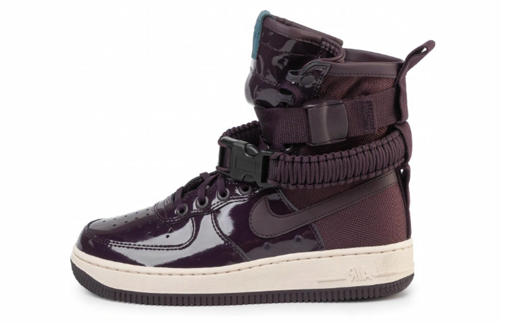 Кроссовки Nike Air Force 1 Ruby Rose Force Is Female Port Wine (Женская размерная сетка)