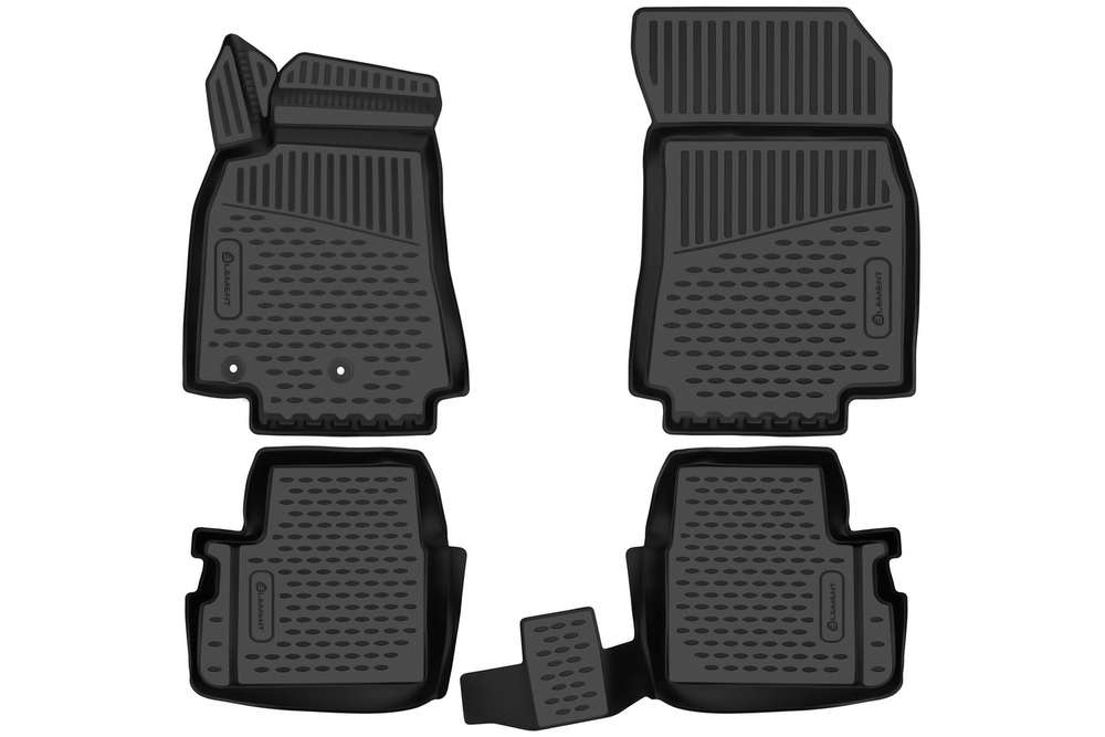 Коврики в салон для Dong Feng Shine 2023 - 4шт. (полиуретан) ELEMENT3DAN0464210K