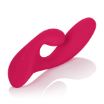 Двойной красный вибратор Silhouette S15 - 20 см. (Цвет: красный)