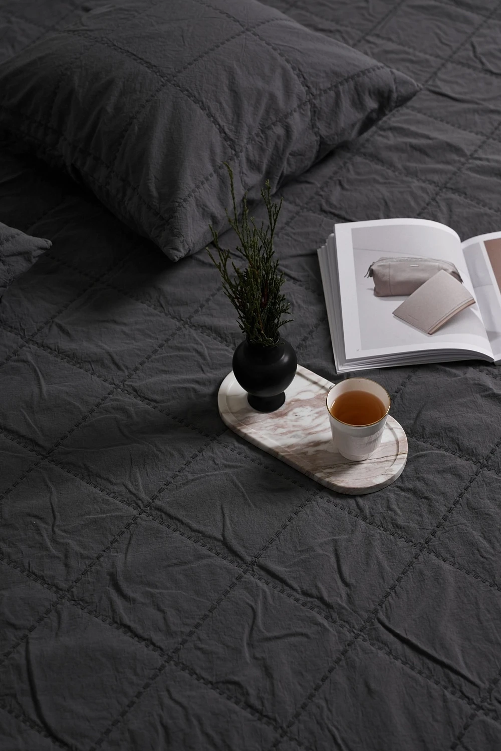 Наволочка Luxberry Кубу Серый