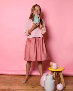 Платье с кантом РОЗА