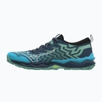 Женские Кроссовки для бега Mizuno Wave Daichi 8 dusty jade green/ white/ river blue