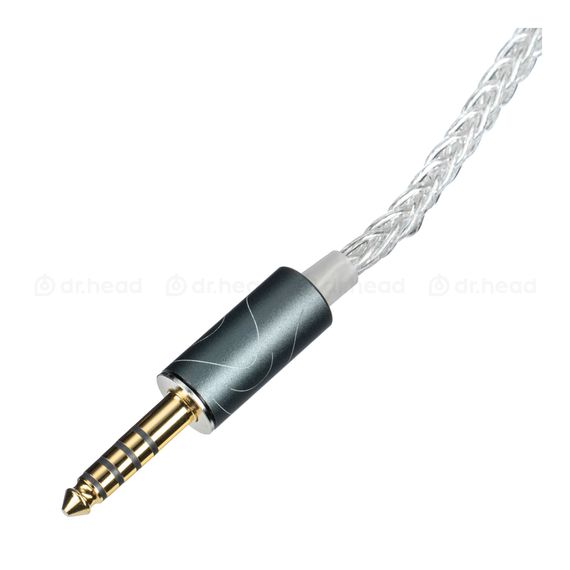HeadMade IEM 2-pin to Multi-Plug 3 in 1 Silver 1.2m