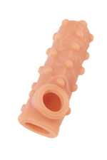 Насадка Kokos с дополнительной стимуляцией телесная 12 см