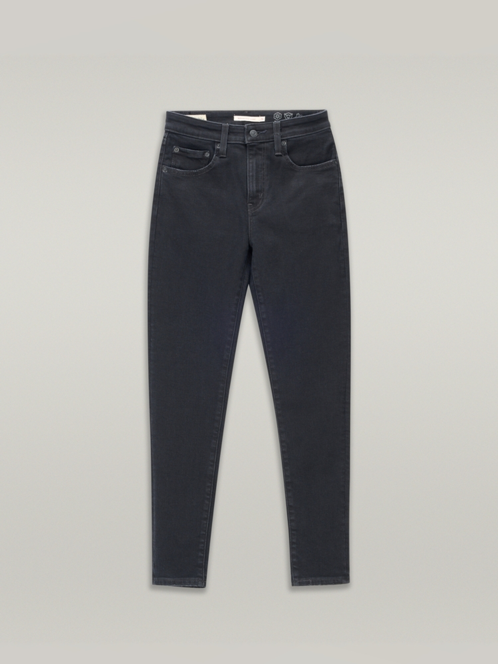 Женские облегающие джинсы с завышенной талией Levi's 721 High Rise Skinny 18882-0770, Утепленные