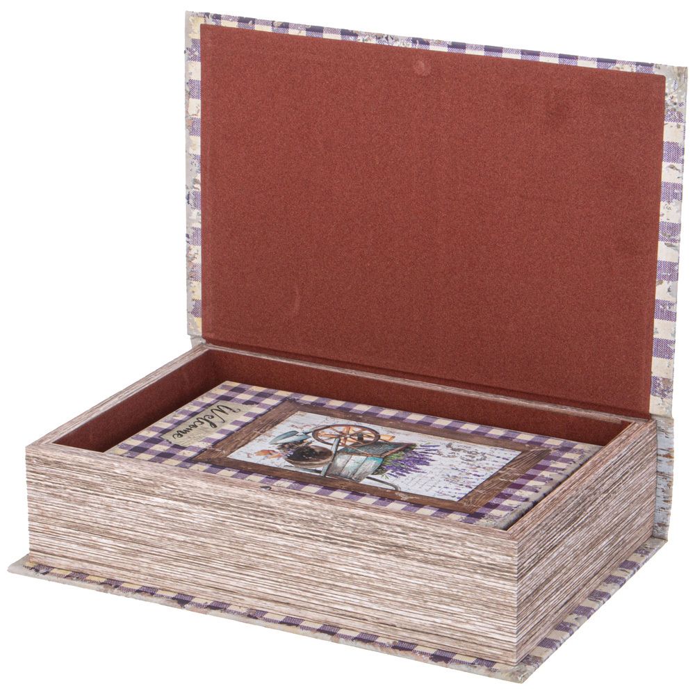 НАБОР ШКАТУЛОК-КНИЖЕК ИЗ 2-Х ШТ. 27Х18Х7/21Х13Х5 СМ