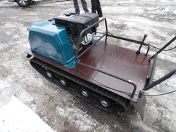 Мотобуксировщик AhtaR LR13 с реверс-вариатором Буран (задний ход)