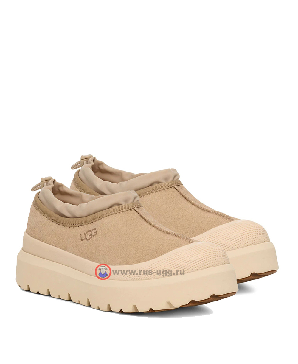 TASMAN WEATHER HYBRID SLIPPER Mustard Seed - Cream