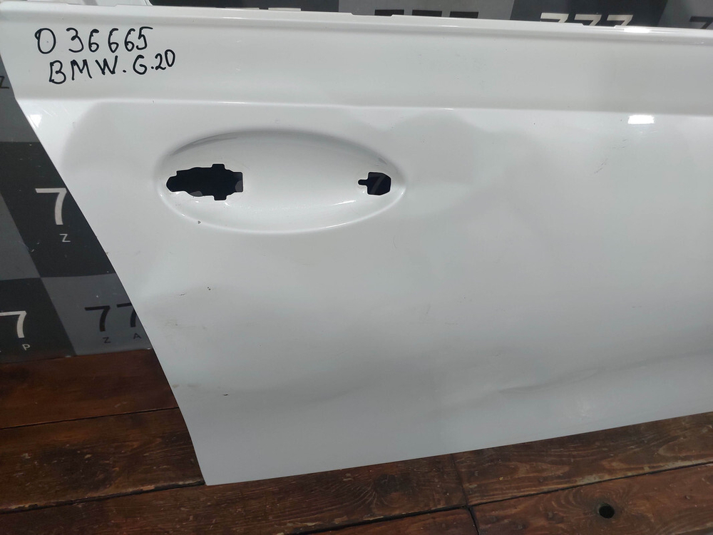 Дверь передняя правая BMW 3-Series (G20) 18-нв Б/У Оригинал 41517482276