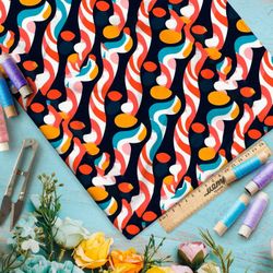 Ткань премиум атлас мелодичные оттенки