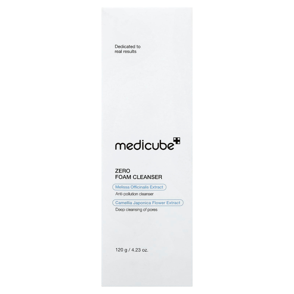 Medicube, очищающее средство Zero Foam, очищающее средство, 120 г (4,23 унции)