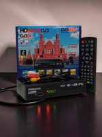 Цифровая телевизионная приставка DVB-T2/C Wi-Fi Miracast T8000 HDBEKODVB