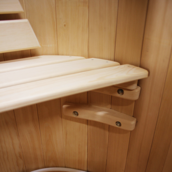 Комплект "КРУГЛЫЙ СТАНДАРТ" (кедровая бочка с парогенератором)