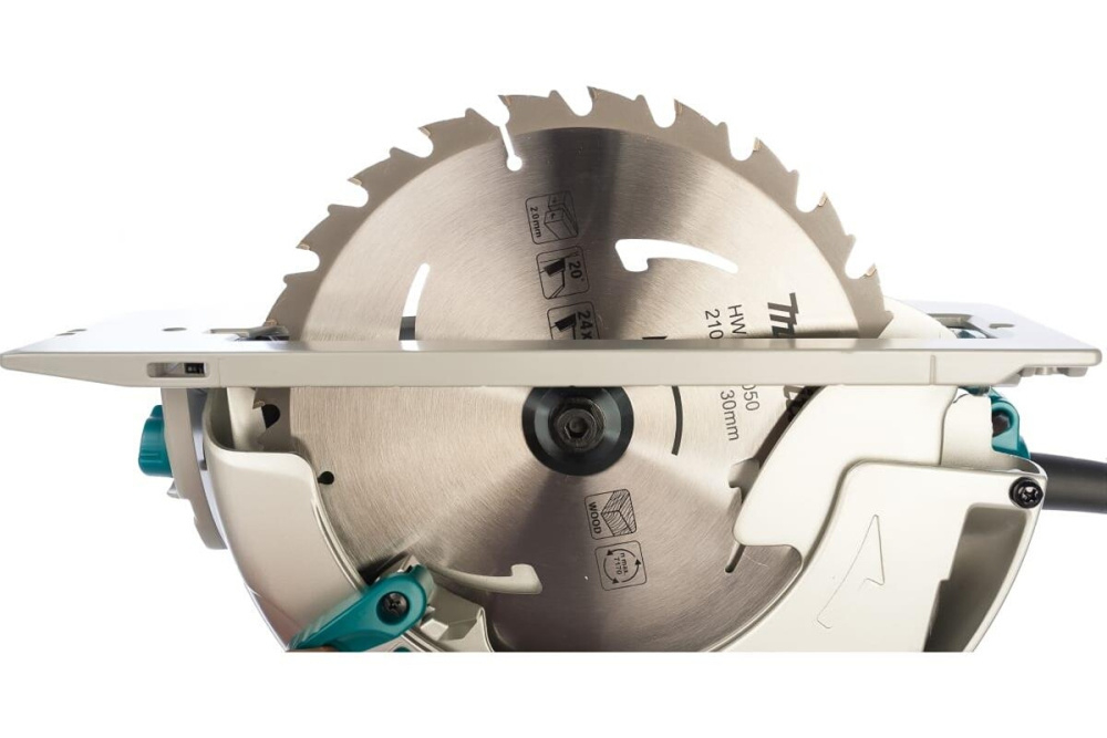 Пила диск,1800Вт,5200об\м,диск-ф210х30мм,рез-75.5мм,4.8кг,кор,подсветка +D-29050(210x30x2x24T) Makpa Makita 5008MGJX2