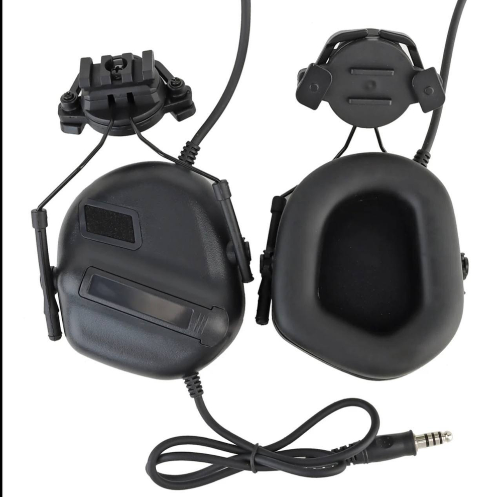 Тактические наушники HEADSET V / олива