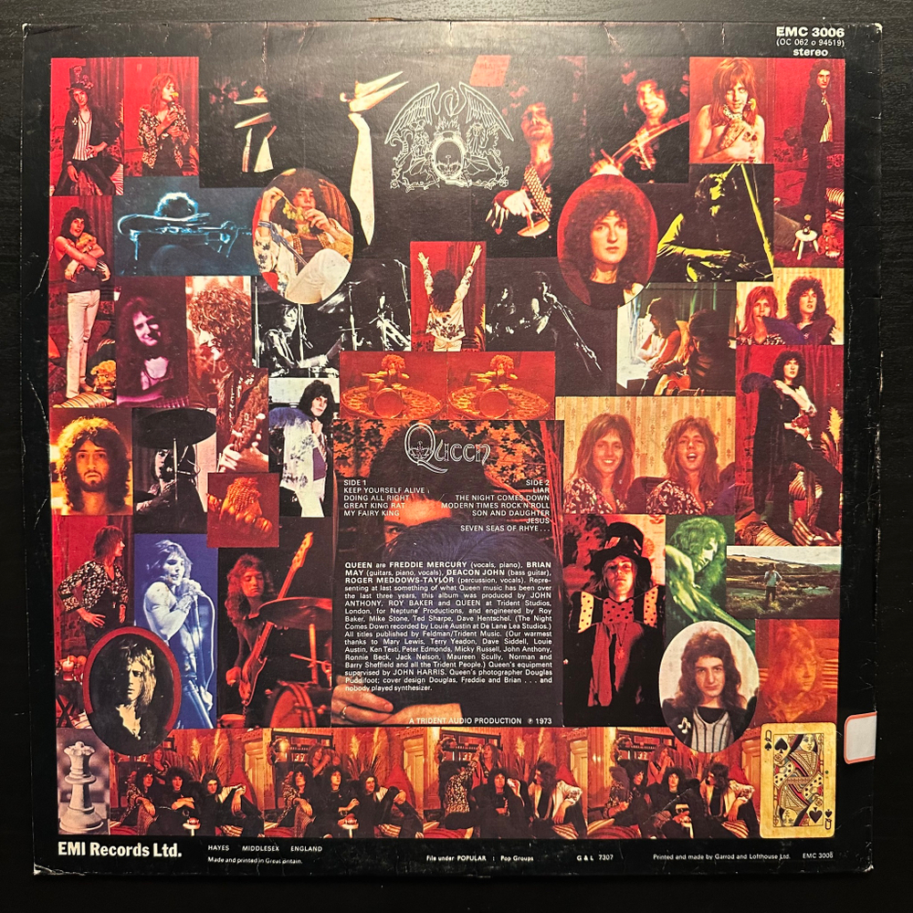 Queen - Queen (Англия 1973г.)