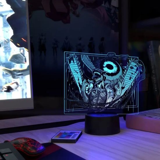 3D лампа Дэндзи Человек-бензопила