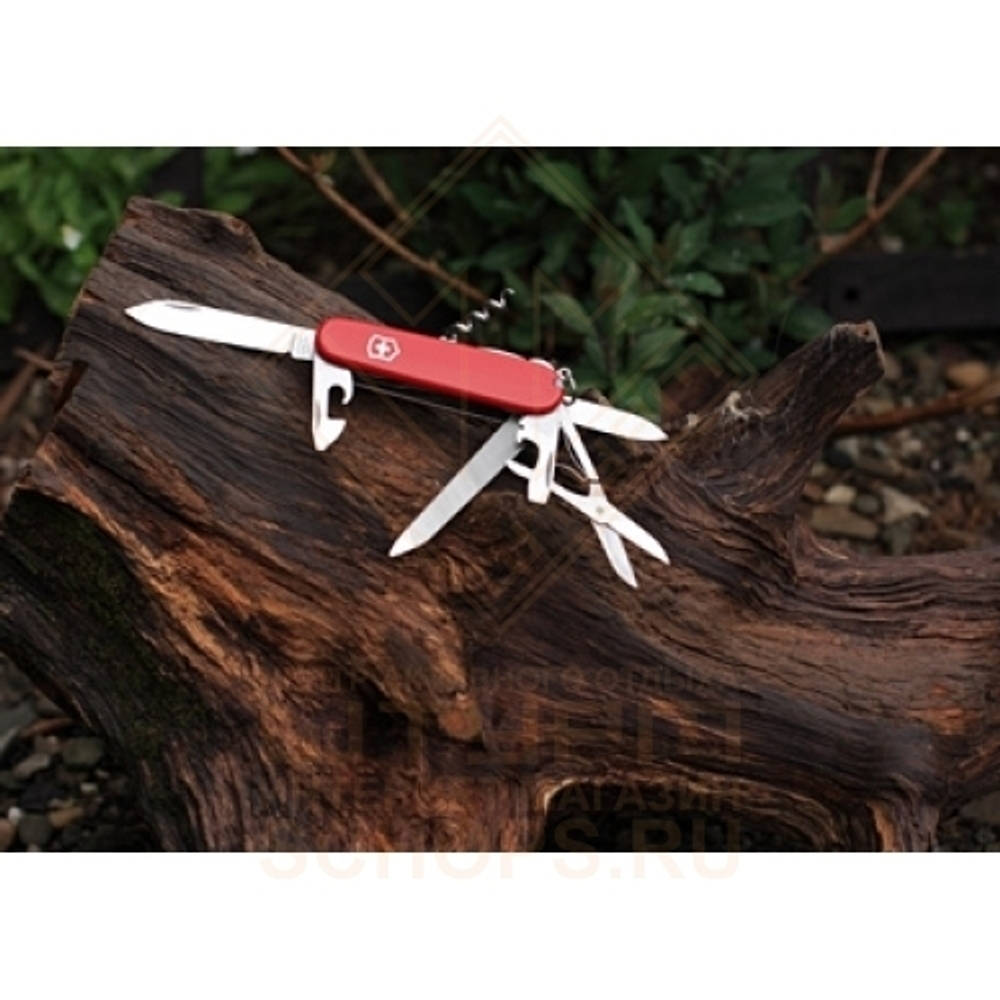 Нож многофункциональный Victorinox Mountaineer 91 мм, Red
