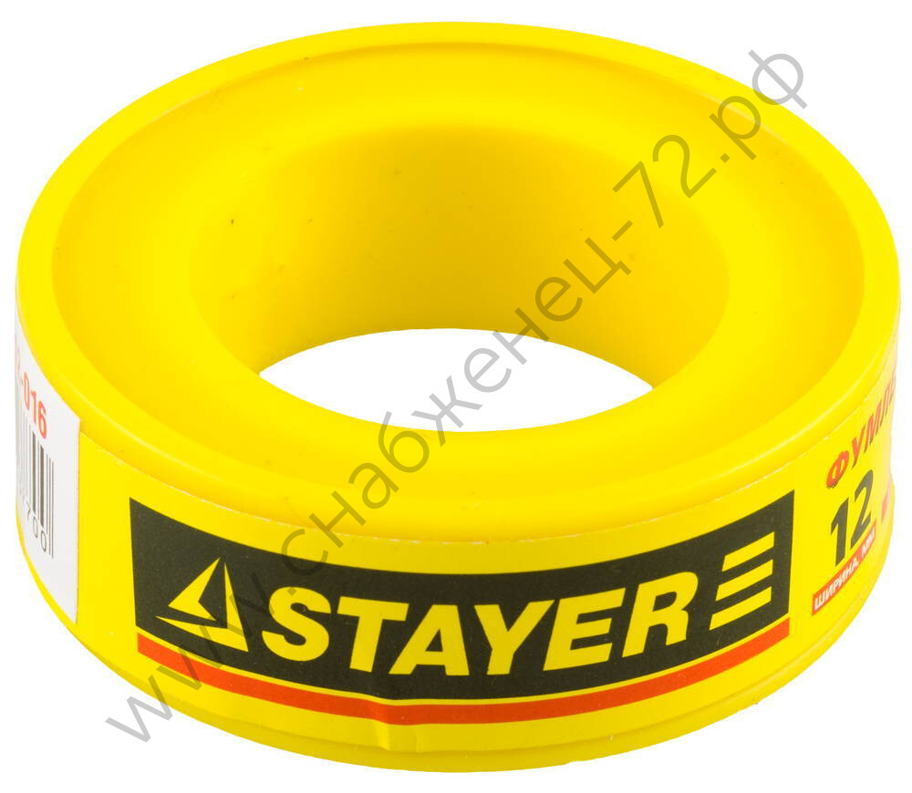 STAYER 0,075 мм х 12 мм х10 м, 0,16 г/см3, Фумлента (12360-12-016)