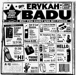 Erykah Badu / But You Caint Use My Phone (LP)