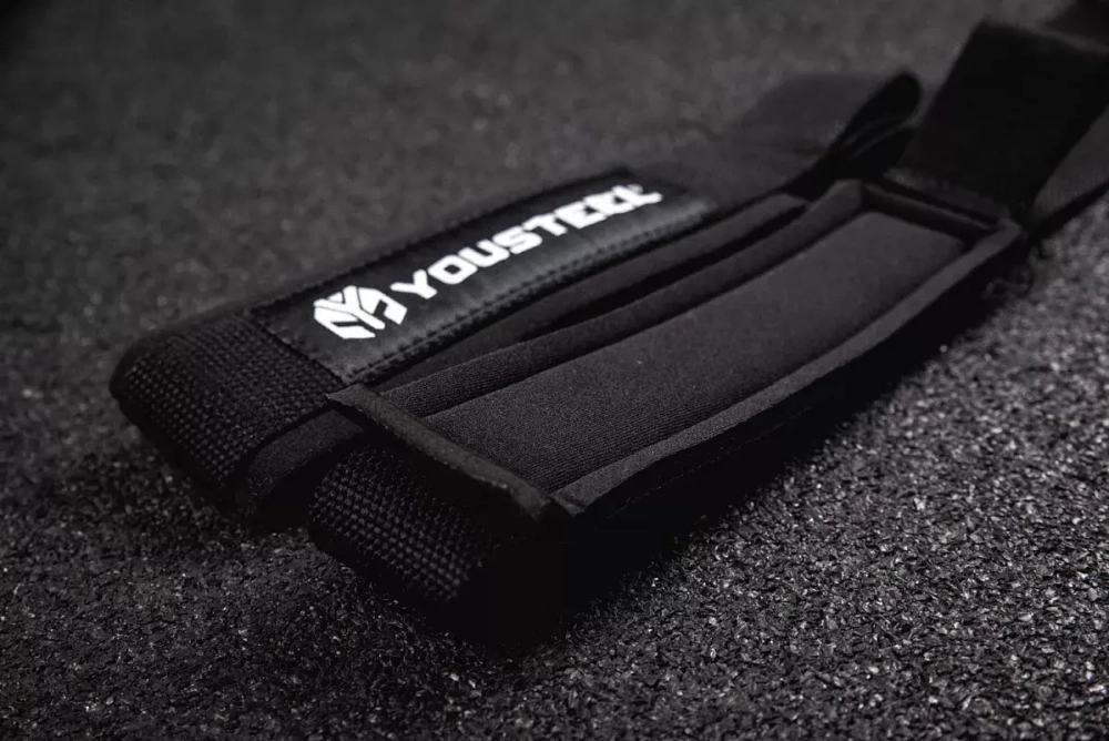 Лямки тяжелоатлетические c неопреновой вставкой