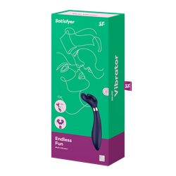 Мультифункциональный вибратор Satisfyer Endless Fun, синий