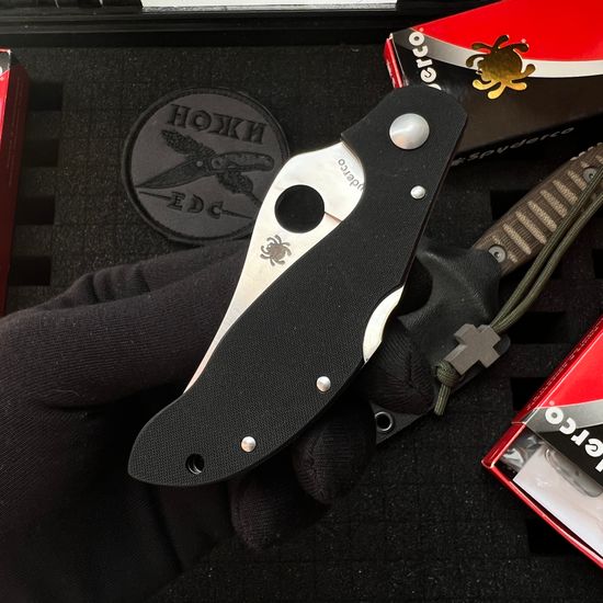 Раритетный складной нож Spyderco SMALL PERSIAN FOLDER™ 2 G-10 C105GP2