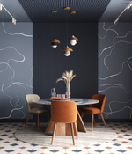Cosca Decor. Молдинг финишный MF005, 46х12x2800мм, Экополимер