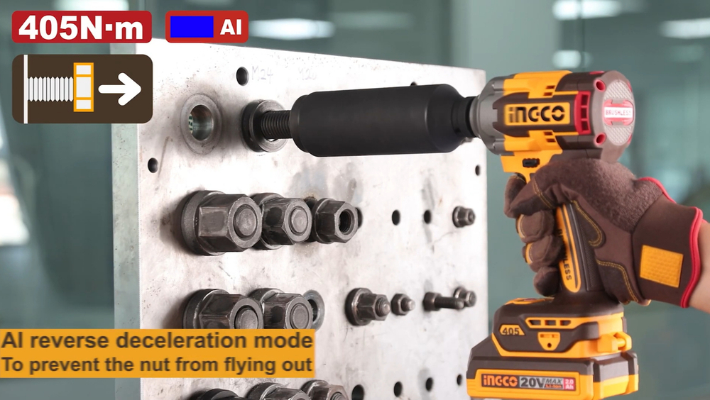 Набор аккумуляторного инструмента INGCO CKLI20358 INDUSTRIAL 20 В 3 шт.