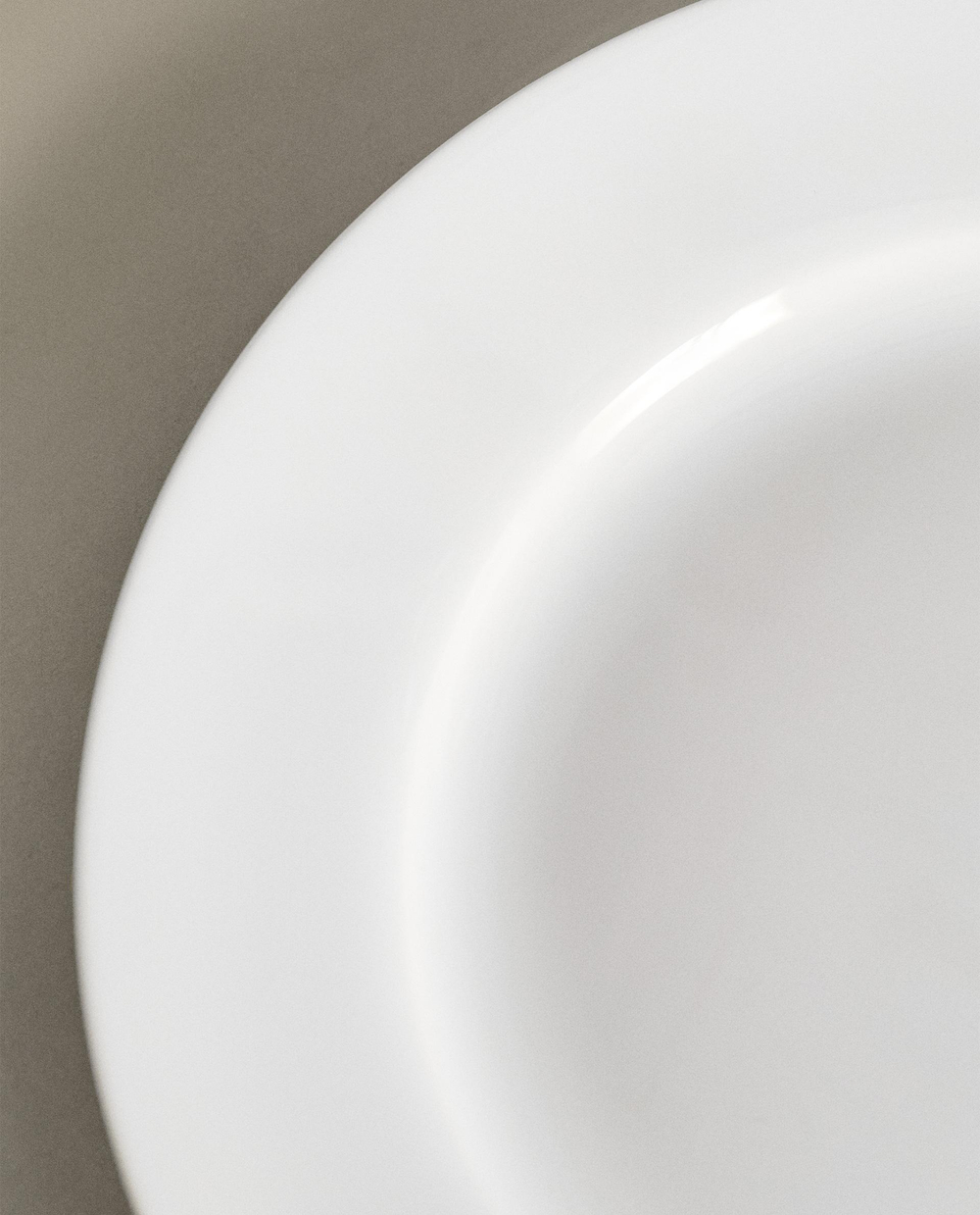 Zara Home тарелка пирожковая из костяного фарфора, цвет белый, 15.2 см
