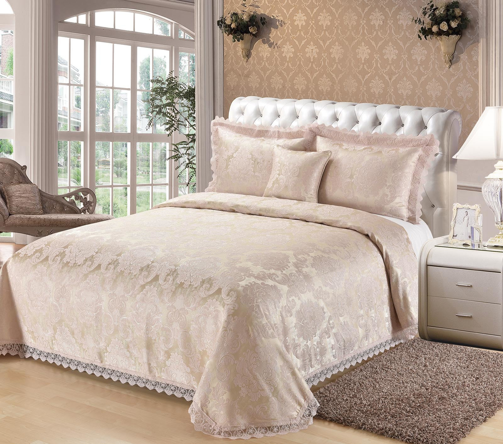 Покрывало 240х260 Sofi De MarkO Сабрина розовое