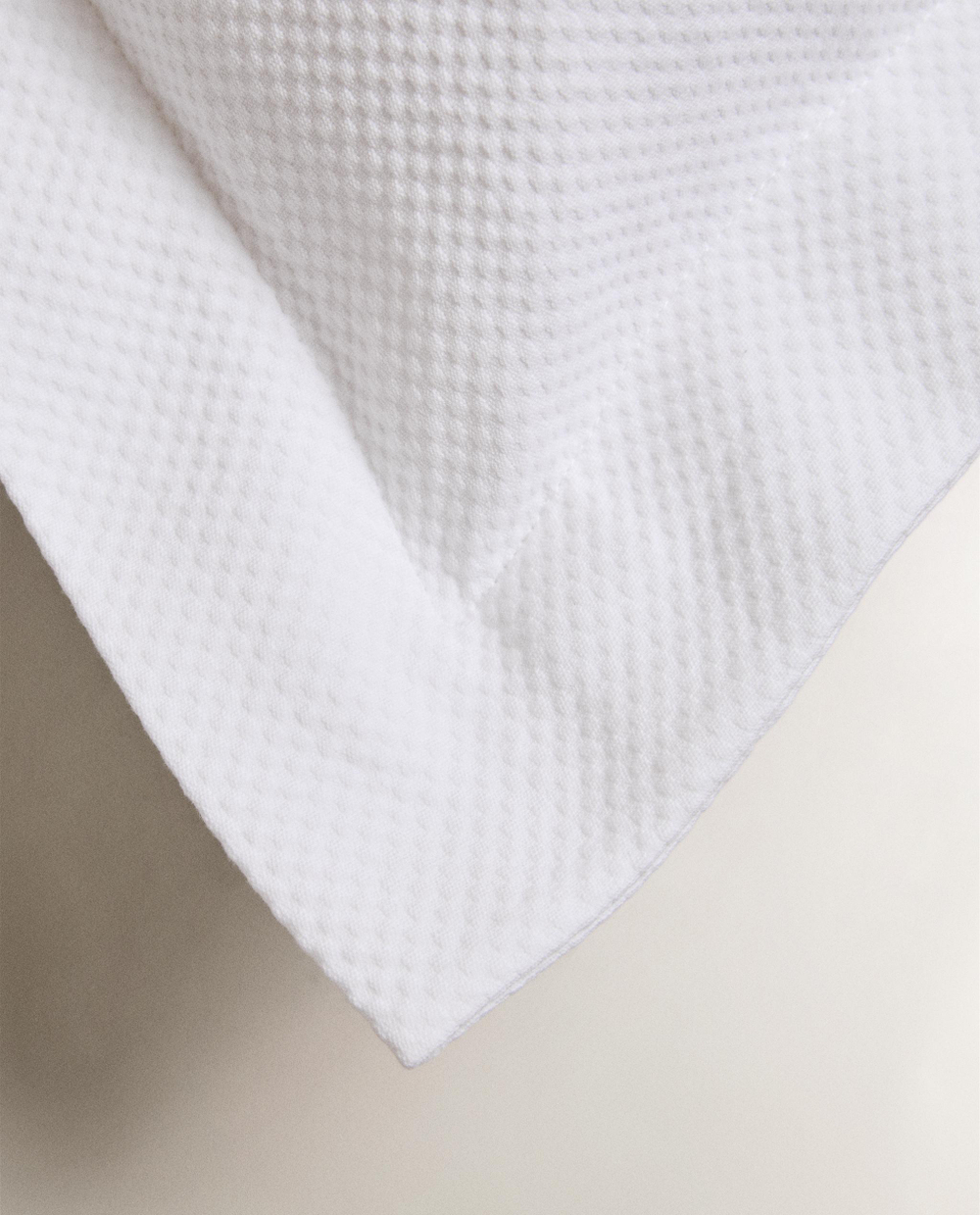 Zara Home наволочка декоративная из хлопка, белый, 50x75 см · 5161/007