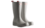 HUNTER Waterproof, Abrasion Resistant, Slip Resistant Rubber Rain Boots Women"s Gray
