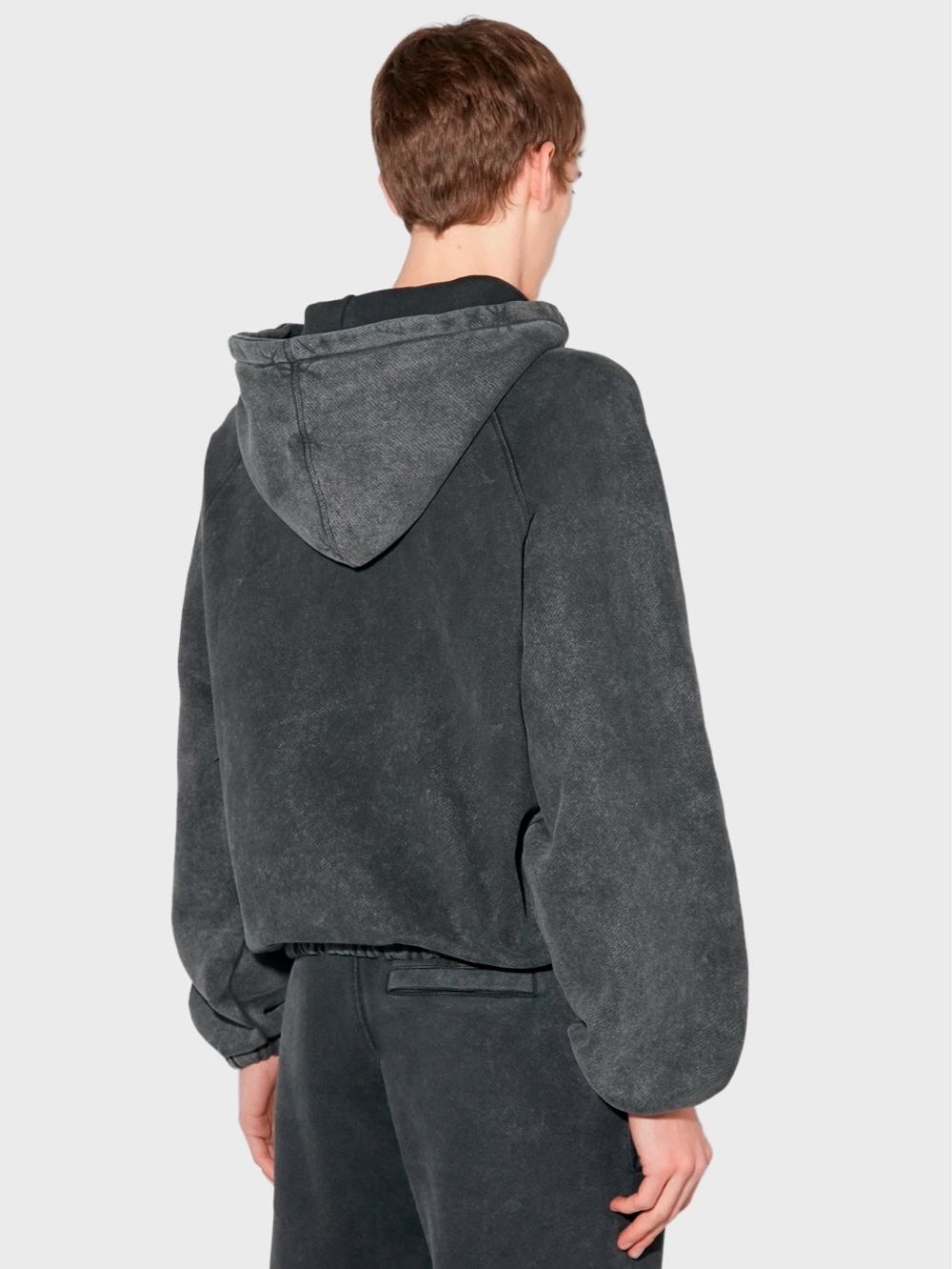 Худи на молнии MISBHV Community Zipped Hoodie Washed Black