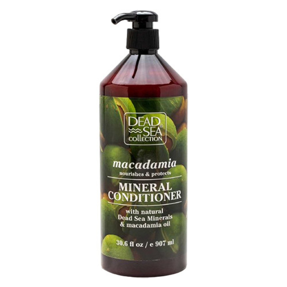 Кондиционер с маслом Макадамии и минералами Мертвого моря DSC Macadamia Mineral Conditioner 907мл