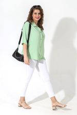 Блуза Жаркий сезон-1 Виотекс САЛАТОВЫЙ