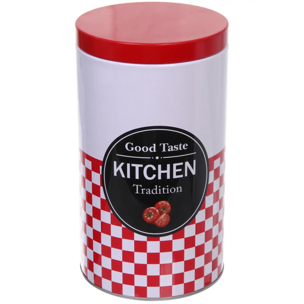 Банка для продуктов металлическая «Итальянские традиции»1500мл