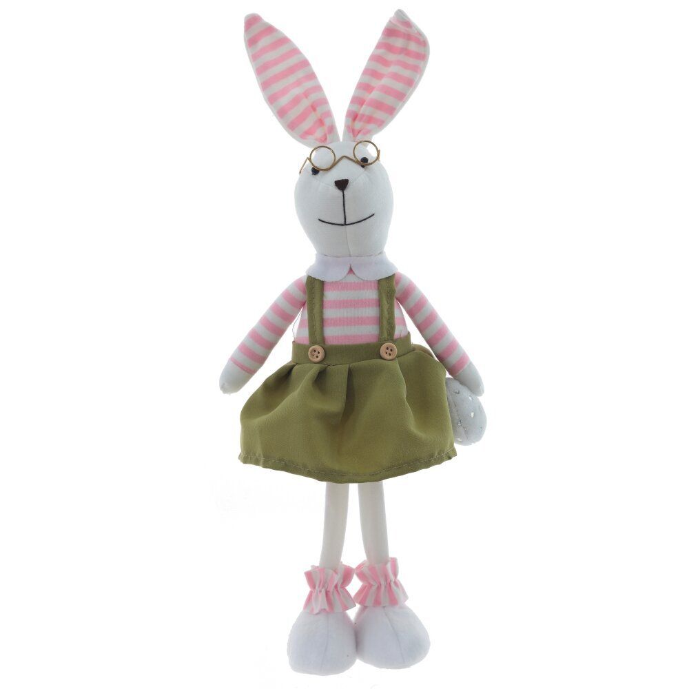 GAEM Игрушка набивная "Заяц/Зайка", L12 W7,5 H41/33 см, 2в.