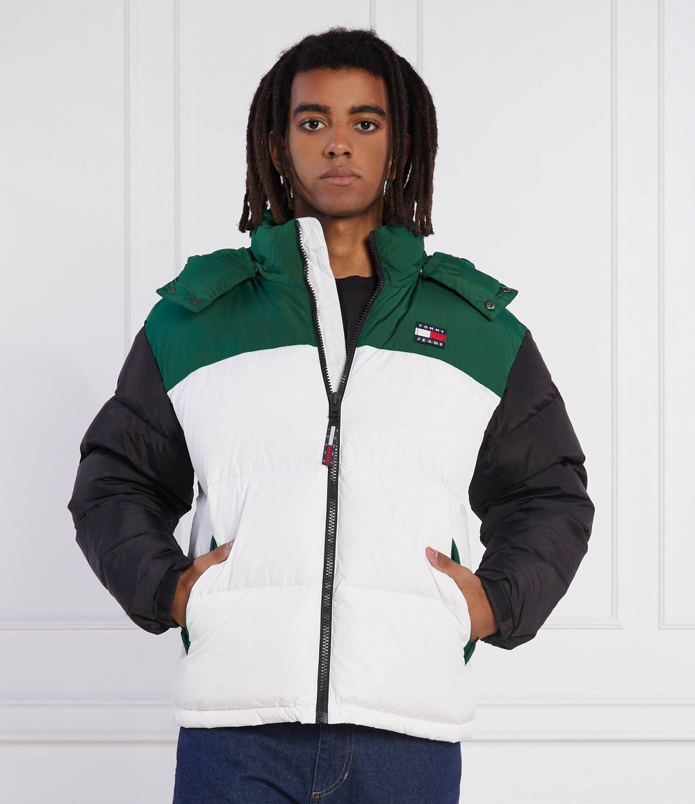 пуховая куртка Tommy Jeans - белый(DM0DM14460)