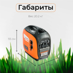 Генератор бензиновый инверторный VILLARTEC GI188S