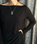 HMG 1296 Gray Колье  арт.0699