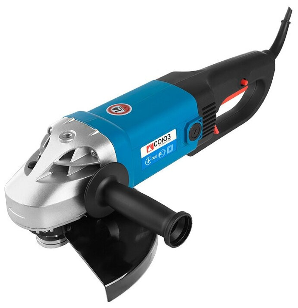 Машина углошлифовальная СОЮЗ УШС-9024П 230мм,2500Вт удл.пов.рукоятка