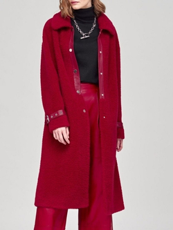 Шуба чебурашка тедди, Северина (арт. C1135rm016bz)